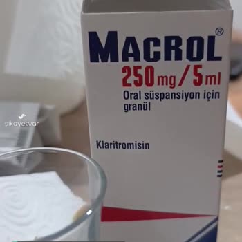 Macrol Şurupta Tortu Sorunu