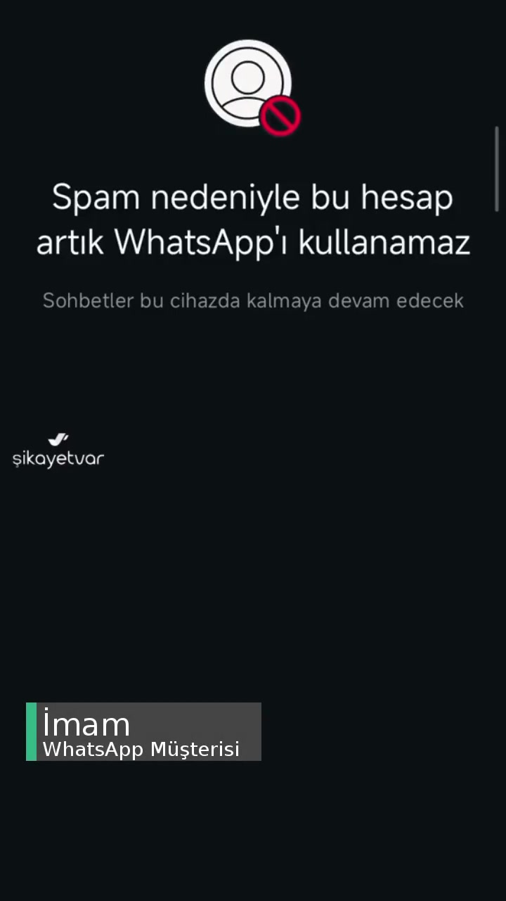 WhatsApp Spam Aldım Gereksiz Yere videonun kapak resmi