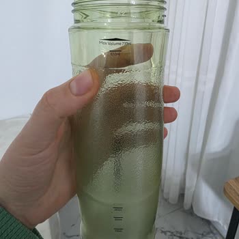 Bulaşık Makinesinde Yıkanabilir İşaretli Matara İlk Yıkamada Küçüldü Ve Değişim Talebi