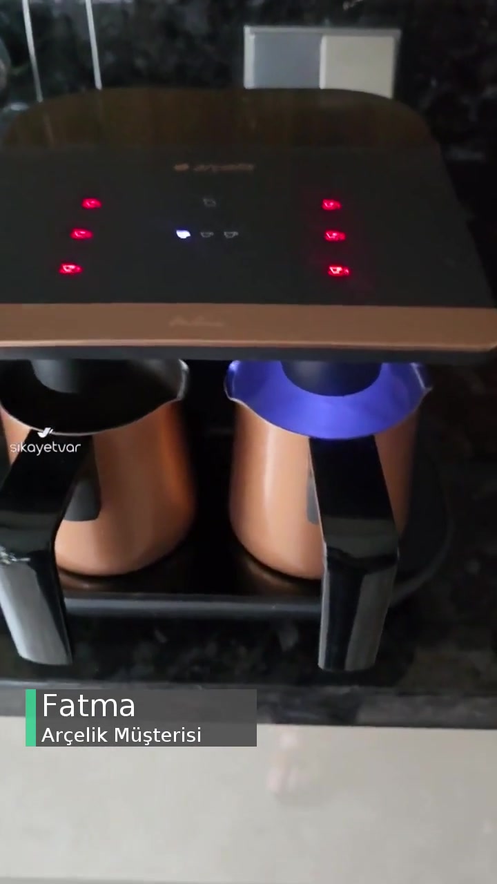 Arçelik Kahve Makinesi Kırmızı Işıklar Yanıp Sönüyor videonun kapak resmi