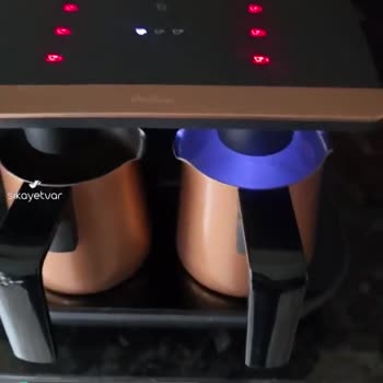 Arçelik Kahve Makinesi Kırmızı Işıklar Yanıp Sönüyor