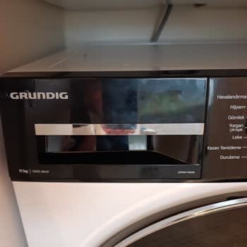 Media Markt’ta Kırık Grundig Çamaşır Makinesi Sıkma Yapmıyor Ve Programı Yeniden Başlatıyor