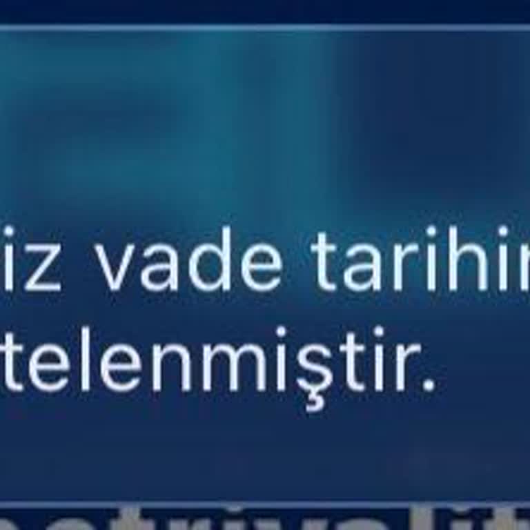 Yanlış Sisteme İşlenen Ödeme Ve Gecikme Sorunu