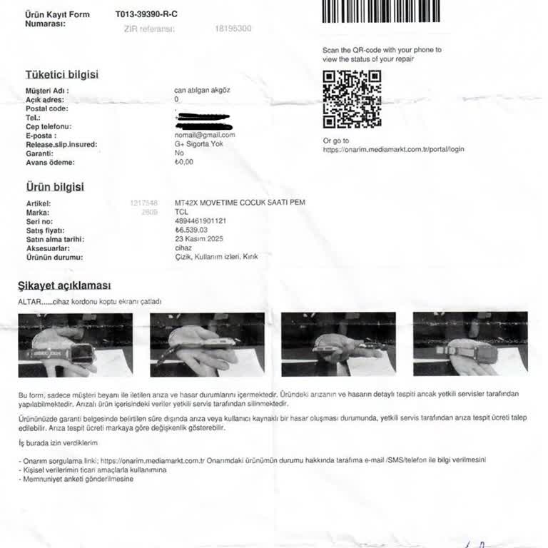 Media Markt’ta Sadece Hediye Çeki Teklifi, Ürün Değişimi Reddi