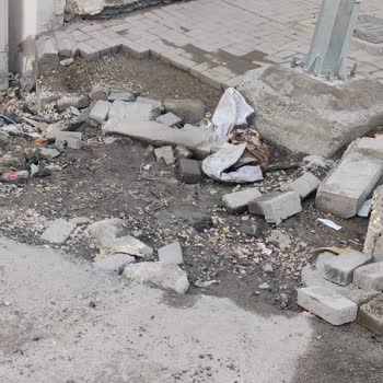 Dicle Elektrik Kazıdığı Yol Ve Kaldırım İçin Acil Düzeltme Talebi