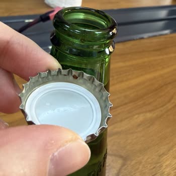 Beypazarı Maden Suyu Şişeyi Açtığımda Kapağın Paslandığını Gördüm