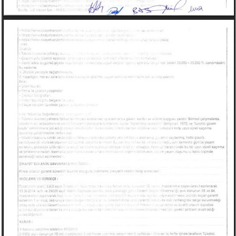 Manisa Tüketici Hakem Heyeti’nin Keyfi Redleri Ve Xdrive Ürün Hatası