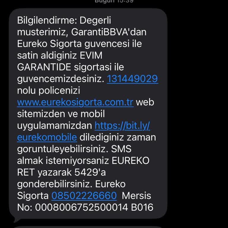Eureko Sigorta Yetkisiz Kredi Kartı İşlemi ve Poliçe Yenileme İptali Talebi