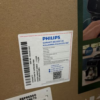 Philips Kahve Makinesinin Çıkarılabilir Parçaları Bulaşık Makinesinde Yıkanınca Kaplaması Soyuldu