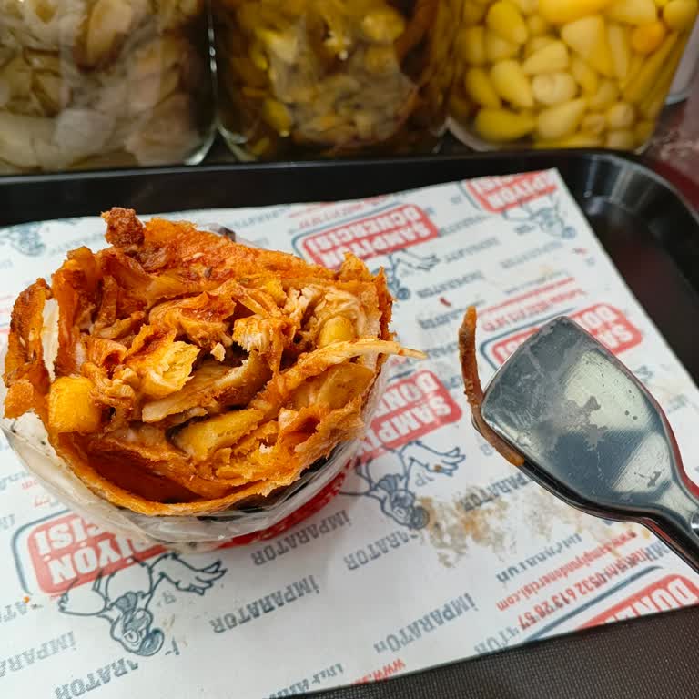 Şampiyon Döner Dönerden Çıkan Kemik Parçası