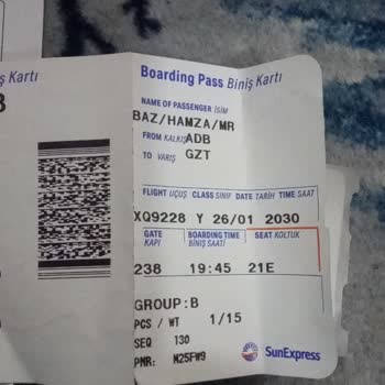 Sunexpress 16 Saat Ertelenen Uçuş Sonrası Ek Masraflar