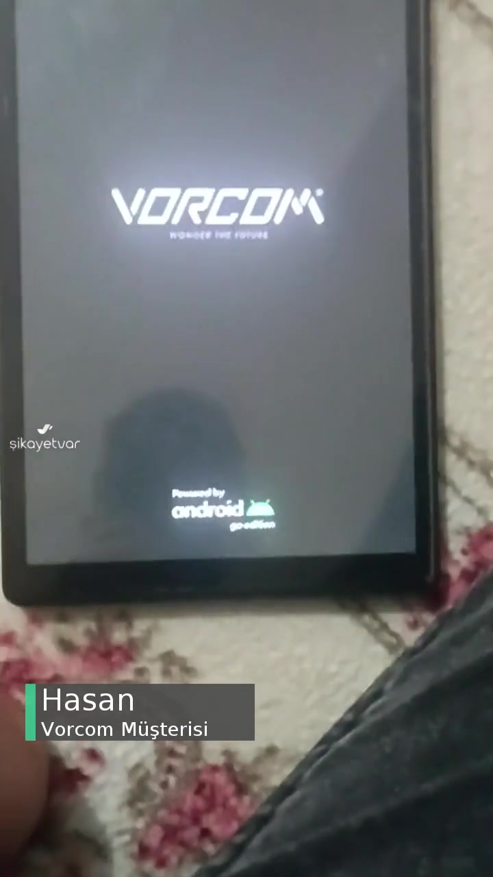 Vorcom Tablet Arızası videonun kapak resmi
