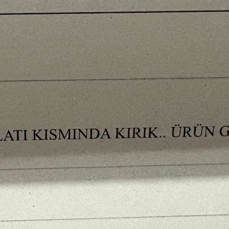 Garanti Süresi İçinde Kırılan Teleskopik Boru Aksesuar Sayılmasıyla Değiştirilmedi