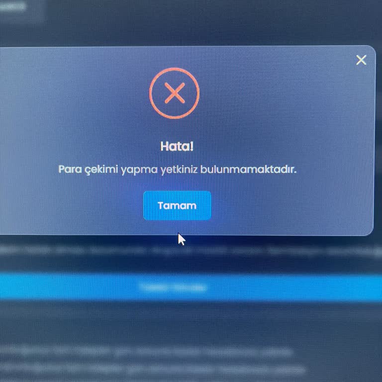İtemsatis Hesabımda Para Çekme Yetkisi Kısıtlandı Ve Bakiyeme Erişemiyorum
