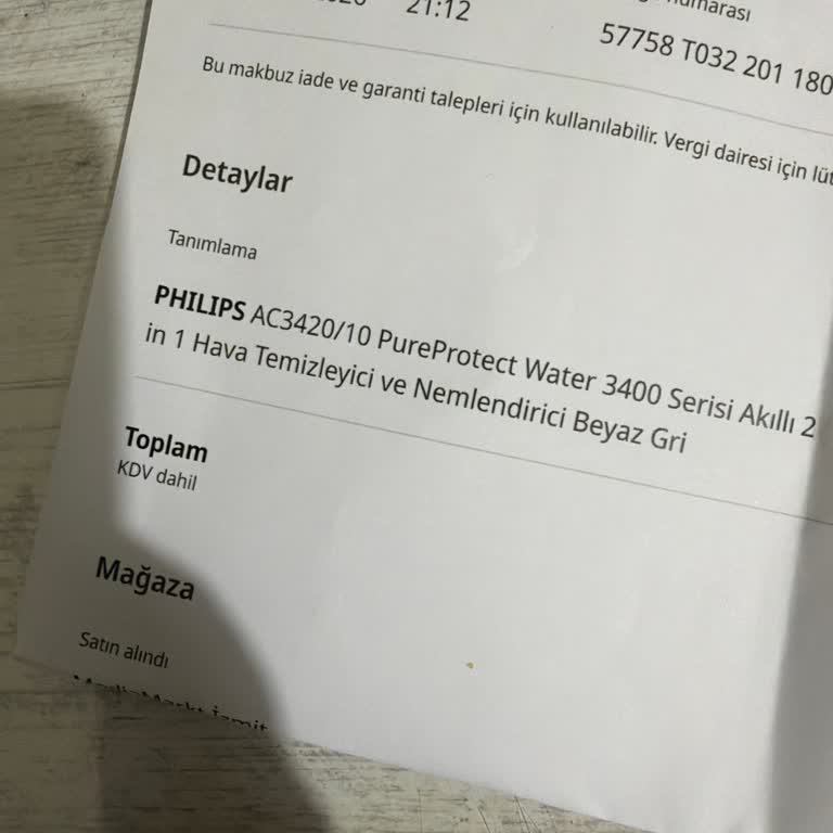 Media Markt Açık Kutunun Ardına Saklanarak Philips Hava Temizleyiciyi İade Etmeyi Reddetti