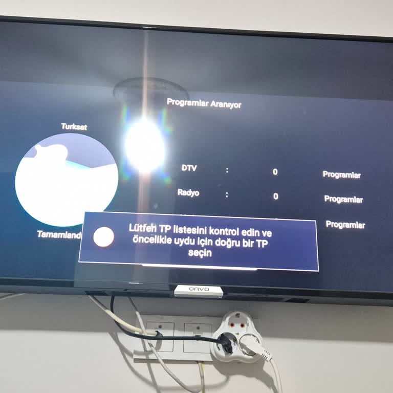 Onvo 430V6000F Kanal Ve Sinyal Hatası İçin Hızlı Destek Talebi