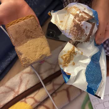 Algida Nugger Sandviç Dondurmada Tek Bisküvi Hatası Ve İade Talebi