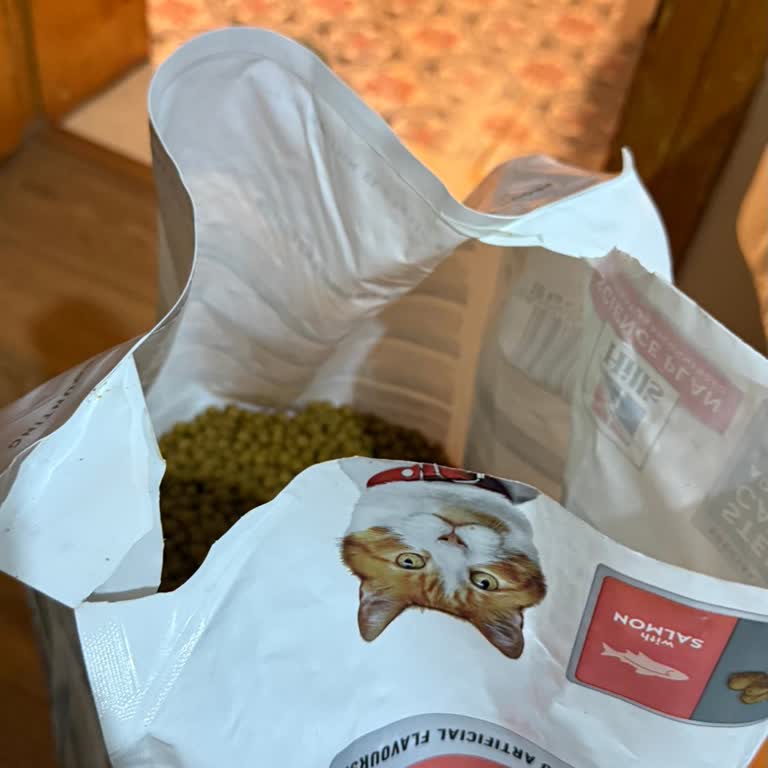 Kolaymama Koli İçindeki Kedi Maması Paketi Çoklu Yırtık Ve Dökülme