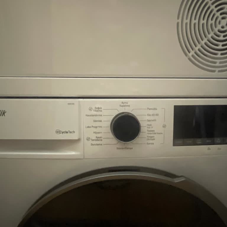 Arçelik Çamaşır Makinesinin Dokunmatik Paneli Kimyasal Temas Nedeniyle Bozuldu