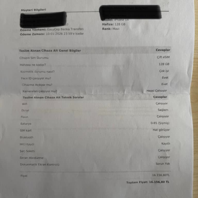 EasyCep Ödeme Gecikmesi Ve Müşteri Memnuniyetsizliği