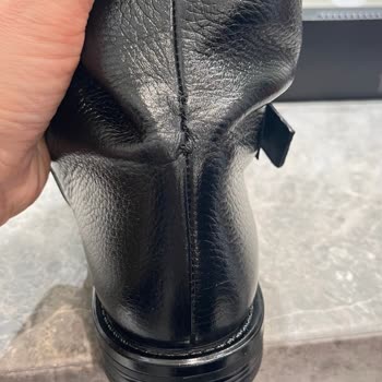 Tergan Çizmede Açılma Ve Kalitesiz Onarım Sonrası Yeni Ürün Talebi