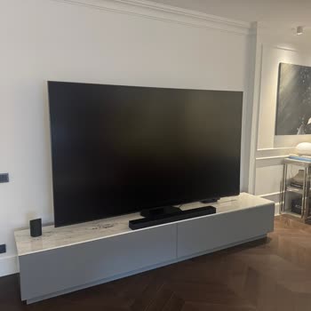 Samsung 98QN90FA TV Ayağı Yamuk, Yetkili Servis Normalleştiriyor