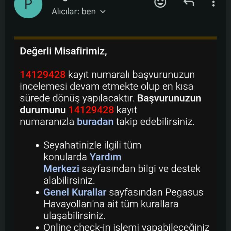 Pegasus Uçuş İptali Sonrası Geciken Bilet İadesi