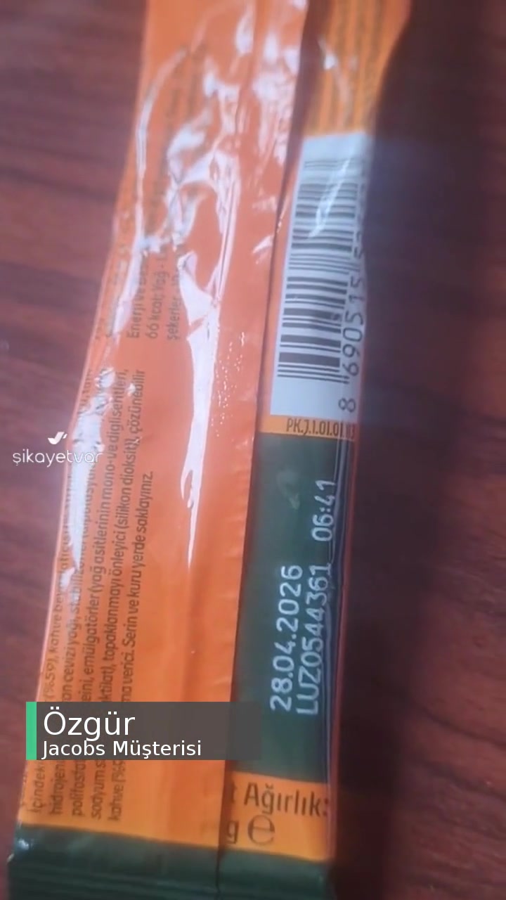 Jacobs Kahve Bozuk Çıkıyor videonun kapak resmi
