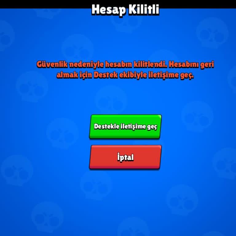 Supercell Haksız Olarak Kilitlenen Brawl Stars Hesabımın Açılmasını Talep Ediyorum!