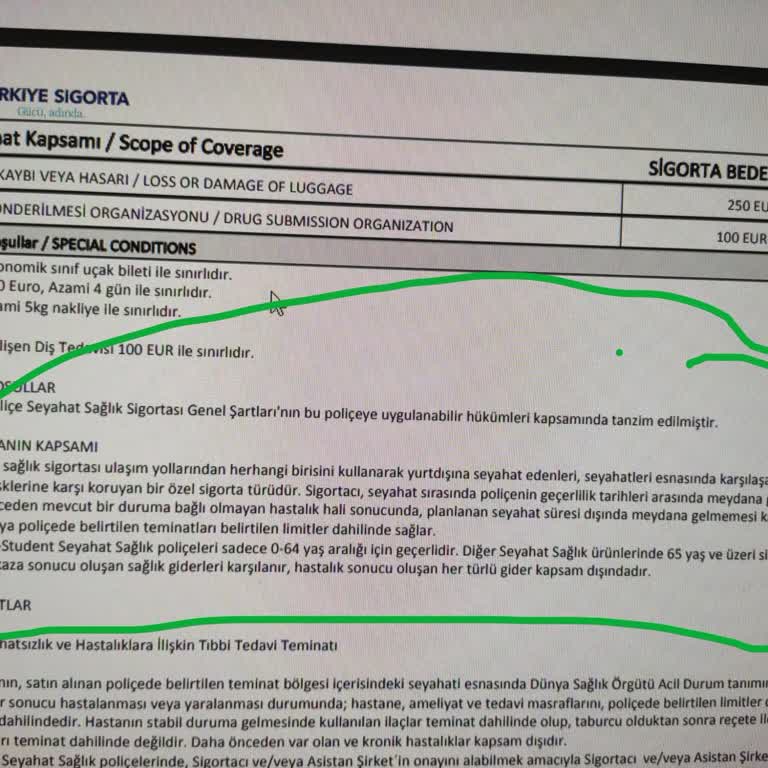 İtalya'da Kaza Sonrası Poliçe Kapsamındaki Giderler Eksik Ödendi Ve Sigorta Cevapsız