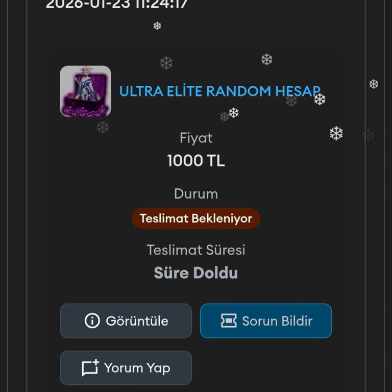PUBG Hesabı Teslim Edilmedi, 5 Gün Gecikme Ve Destek Yanıtı Yok