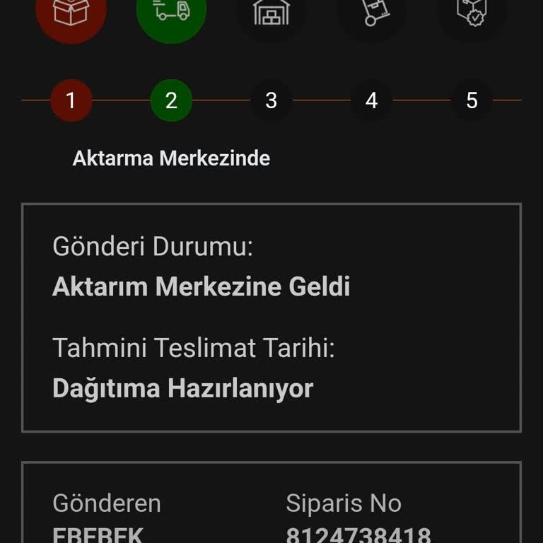 Ebebek Siparişi Bir Günde Kargo’da Aktarım Merkezinde Takılı Kaldı: Acil Teslimat Talebi