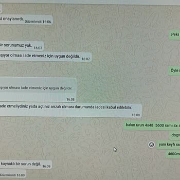 İade Reddi Ve RAM Hız Sorunu