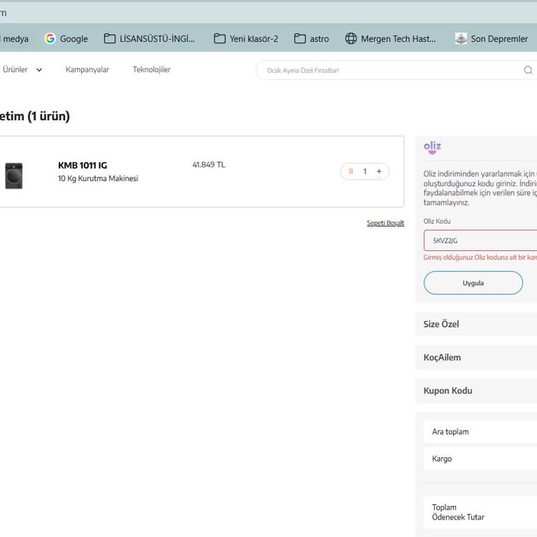 Oliz Kodunun Tanınmaması Nedeniyle Araba Çekilişi Katılım Hakkı Kaybı