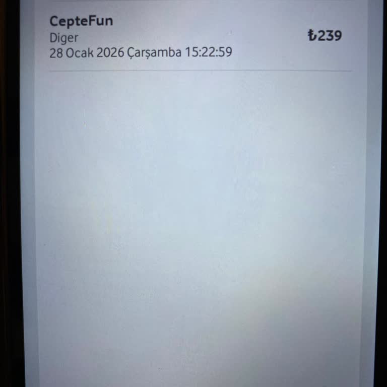 Vodafone Hattımda Yetkisiz Abonelikler Ve Ücret İadesi Talebi