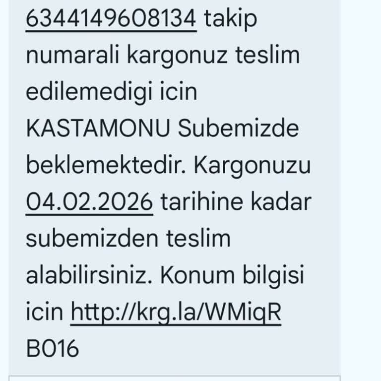 Aras Kargo Kurye Tehditkar Üslubu Ve Yanlış Adrese Teslim Etmemesi