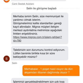 Migros Sanal Market’te Sipariş İptali Ve Teslimatı Yok, Para Boşa Gitti