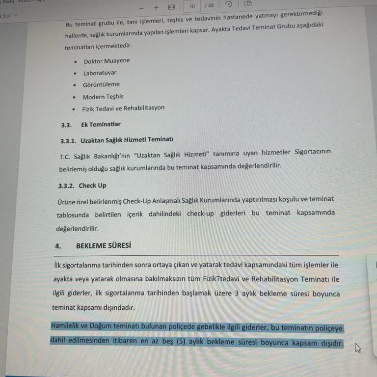 Doğum Teminatı Bekleme Süresi 5 Aydan 12 Aya Değişti, Müşteri Hizmetleri Yardımsız