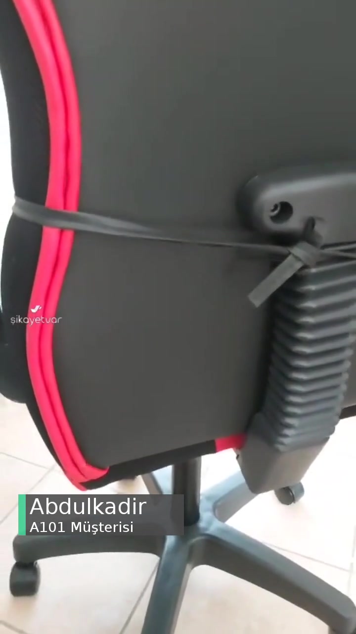 A101'den Aldığım Oyuncu Koltuğu Arızalı! videonun kapak resmi