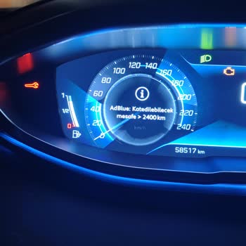 Peugeot Yetkili Servisinde Garantili AdBlue Arızası Garanti Dışı Tutuluyor