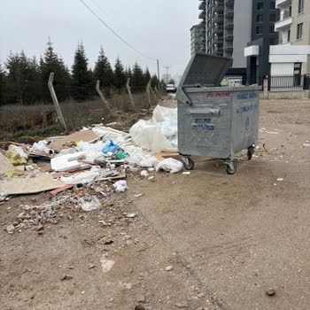 Konteyner Çevresi Temizlenmediği İçin Görsel Kirlilik Ve Hijyen Endişesi