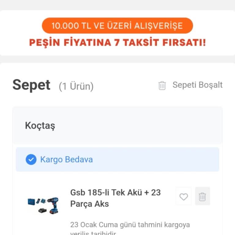 Koçtaş'ta Onay Kodu Gelmediğinde Fiyat Artışı Ve Kampanyalı Fiyatın İhlali