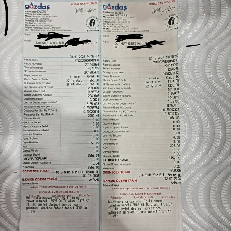 Azalan Kullanıma Rağmen Doğalgaz Faturam 6.500 TL’ye Çıktı