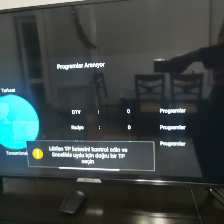 Onvo OV43250 Televizyonda Kanal Ve Sinyal Yok Uyarıları Ve TP Ayarları Sorunu