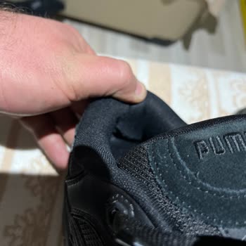 Puma 180 Black Ayakkabıda Anormal İç Topuk Açılması Ve Değişim Talebi
