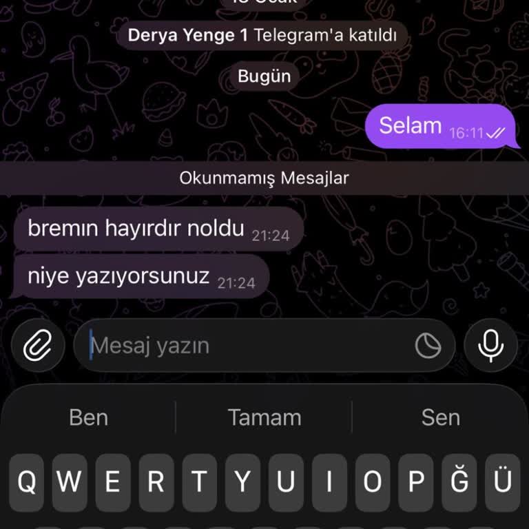 Telegram Hesabının İzinsiz Açılması Ve Güvenlik İncelemesi Talebi