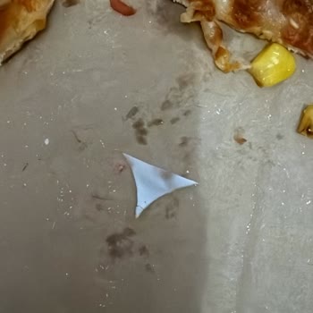 Domino’s Siparişinde Sağlık Tehdidi Yaratan Plastik Parça Ve İade Talebi