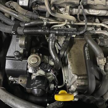 Skoda Yetkili Serviste Mazot Hortumu Sızıntısı Ve Uyarı Eksikliği!