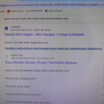Altın Hesabı Kapatmada %4 Komisyonla Mağdur Oldum