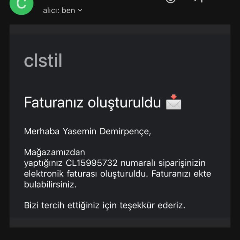 Teslim Edilmeyen Baggi Takım Siparişi Ve İade Talebim